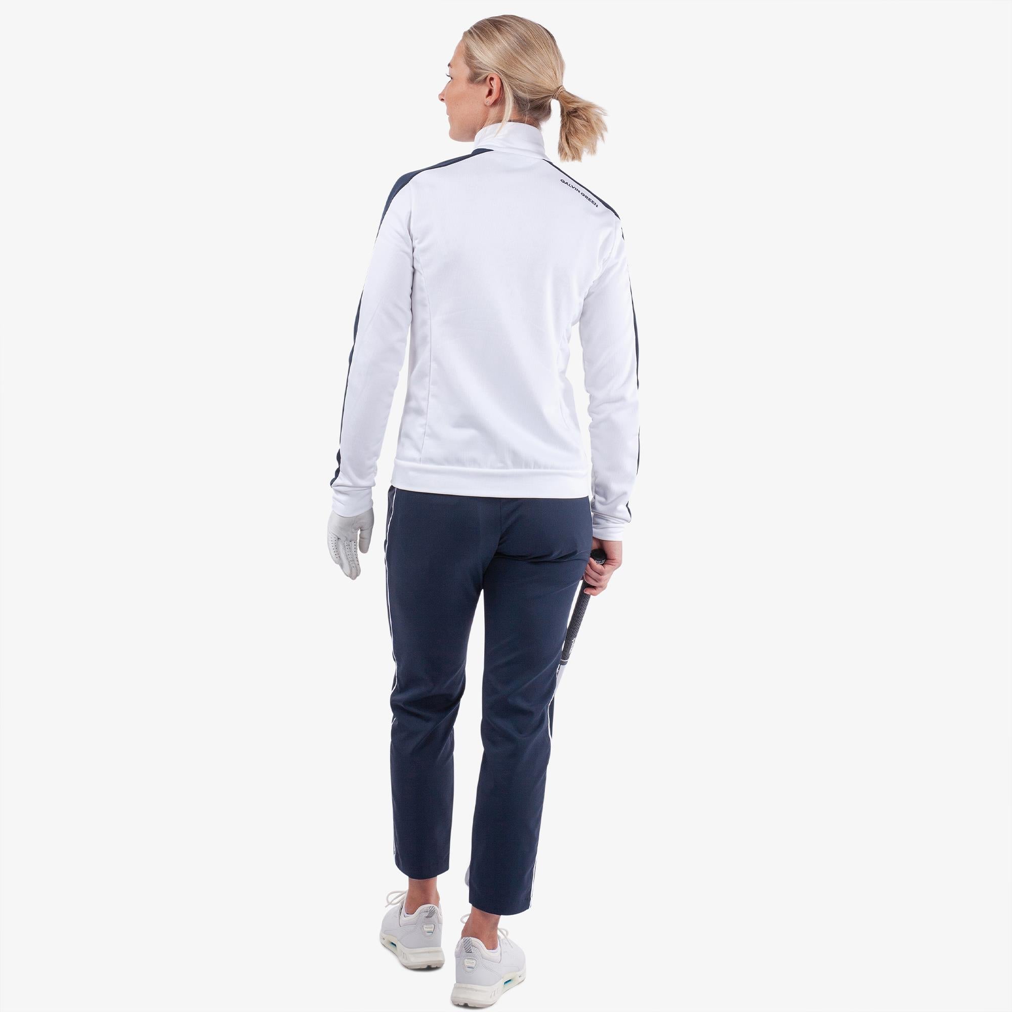Galvin Green Dixie Insula Ladies Golf Mid Layer White/Navy